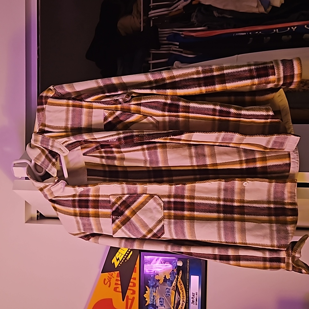 Mens flannel shirt